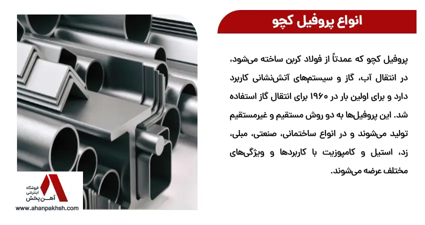 انواع پروفیل کچو