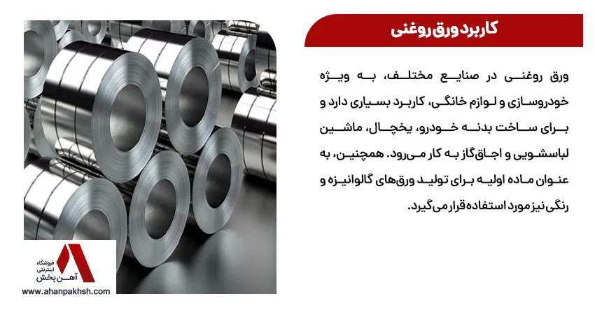 کاربرد ورق روغنی