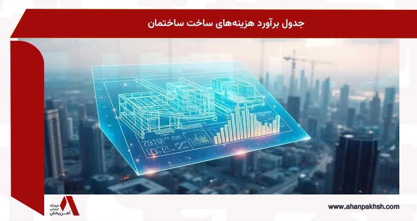 جدول برآورد هزینه‌های ساخت ساختمان