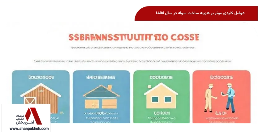عوامل کلیدی موثر بر هزینه ساخت سوله در سال 1404
