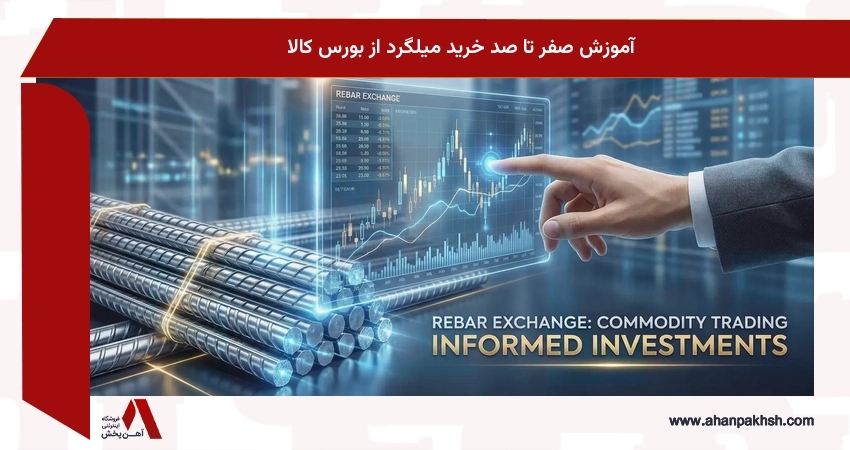 آموزش صفر تا صد خرید میلگرد از بورس کالا