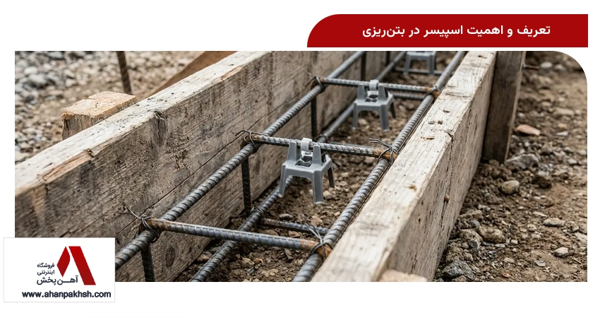 تعریف و اهمیت اسپیسر در بتن‌ریزی