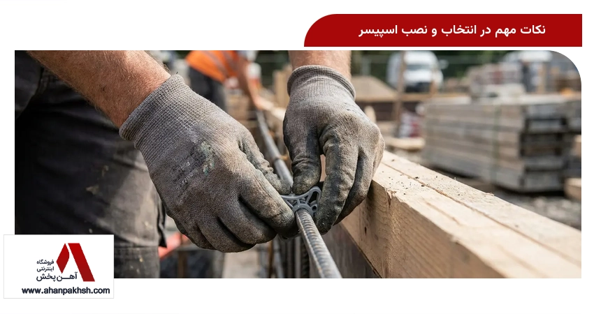 نکات مهم در انتخاب و نصب اسپیسر