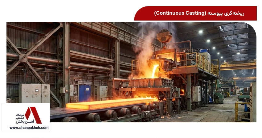 ریخته‌گری پیوسته (Continuous Casting)
