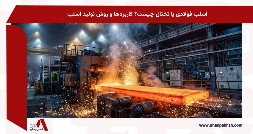 اسلب فولادی یا تختال چیست؟ کاربردها و روش تولید اسلب