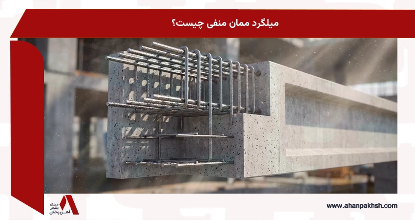 میلگرد ممان منفی چیست؟