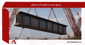 تیر ورق چیست و مقایسه آن با تیرآهن