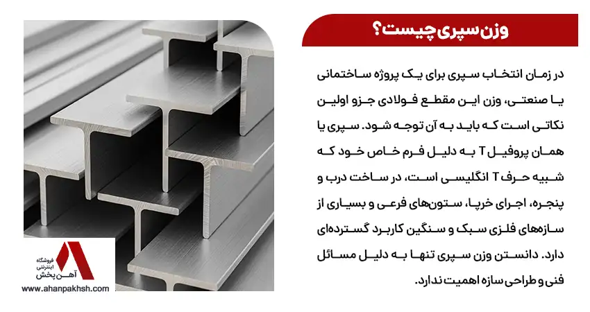 وزن سپری چیست؟